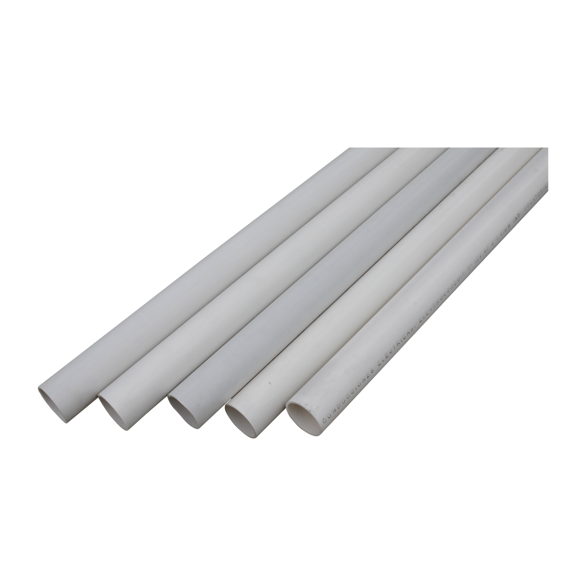 Tubo PVC Para Electricidad 3/4 Pulgada x 2,1 mm Espesor x 3 Metros Largo Blanco